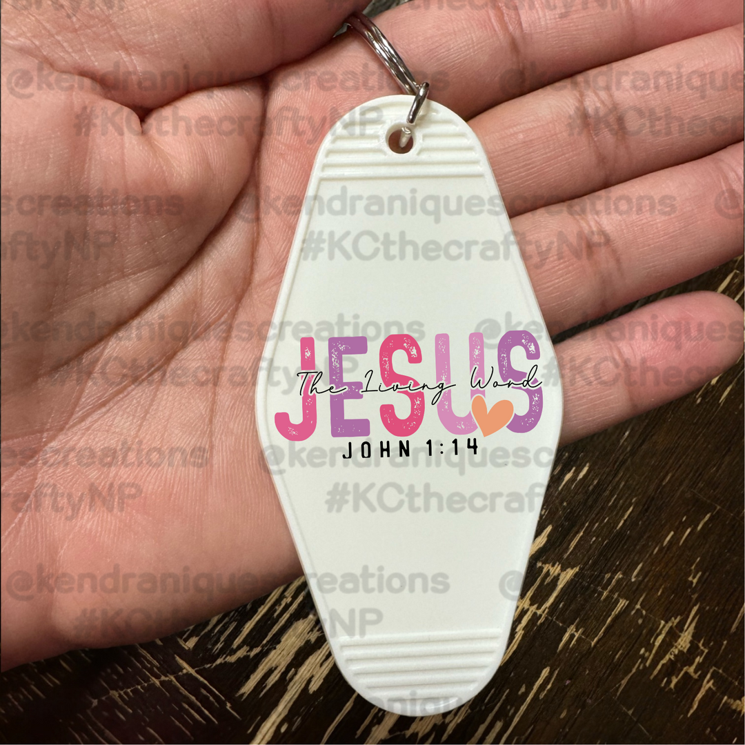 UVDTF Decal-Jesus, the living word