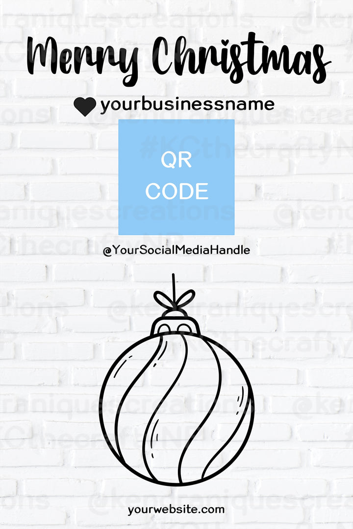 SBB: Template-Merry Christmas (heart your business)