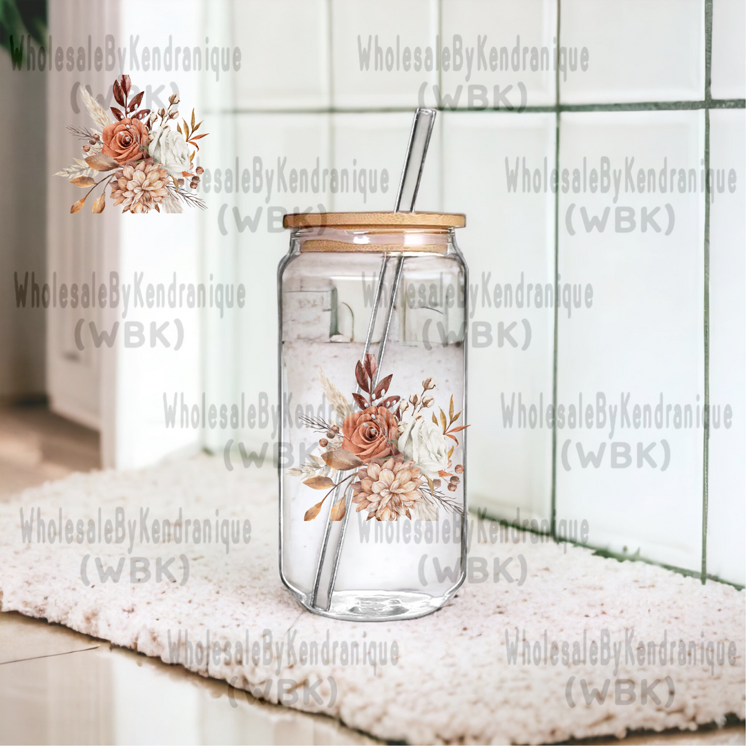 UVDTF Decal-Boho florals