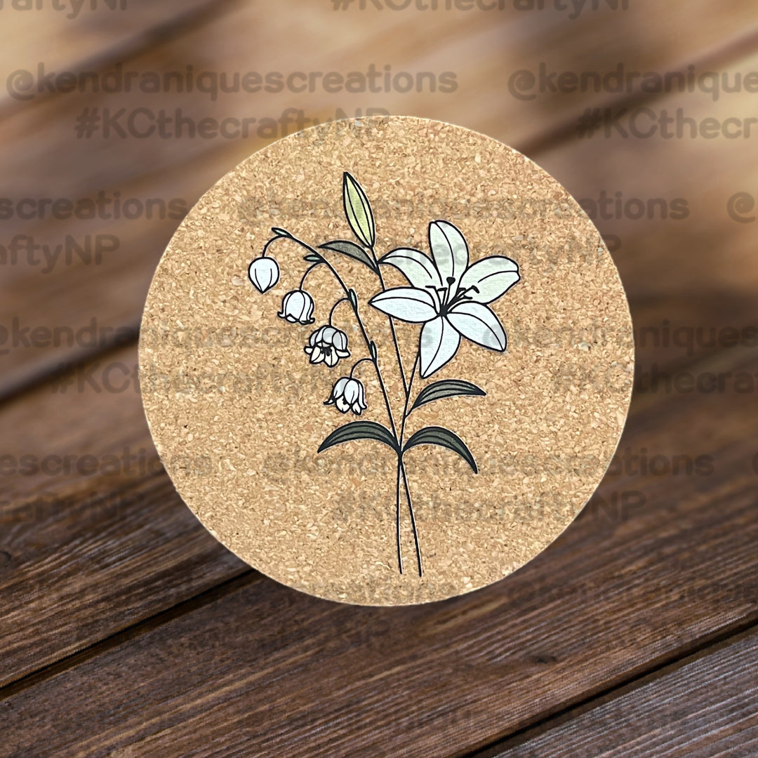 Floral Coasters