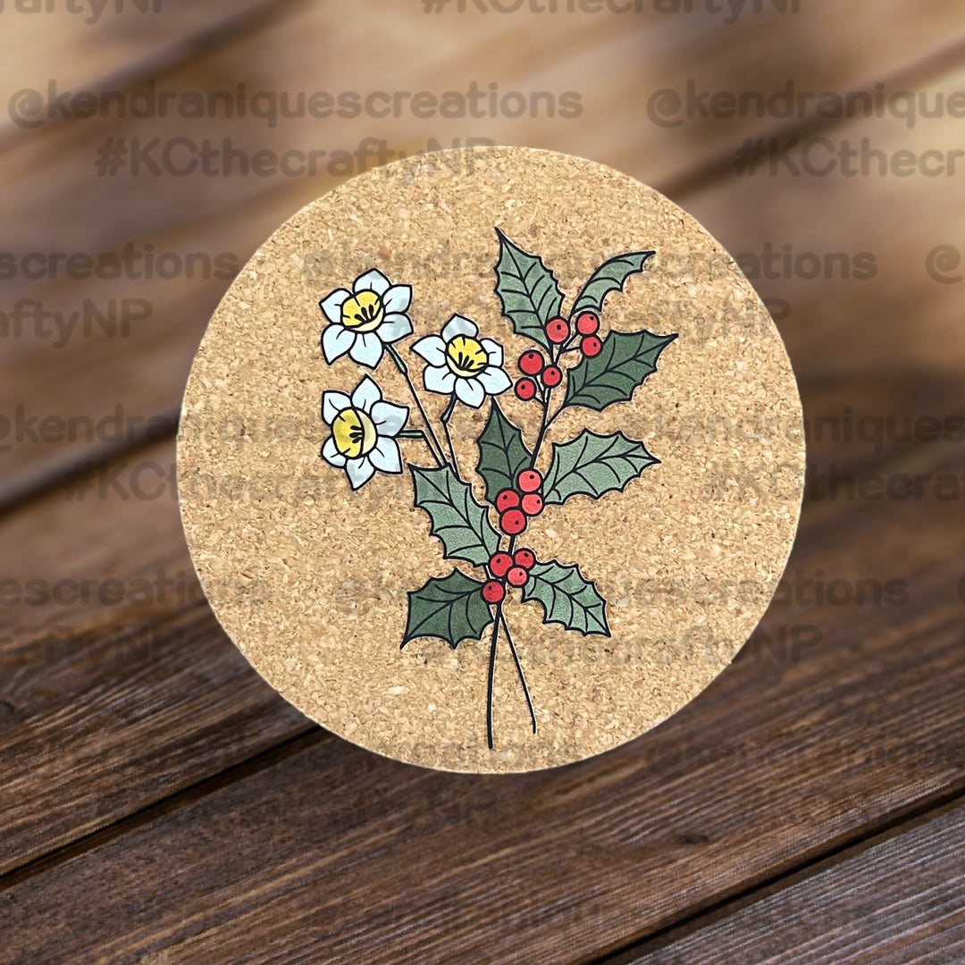 Floral Coasters