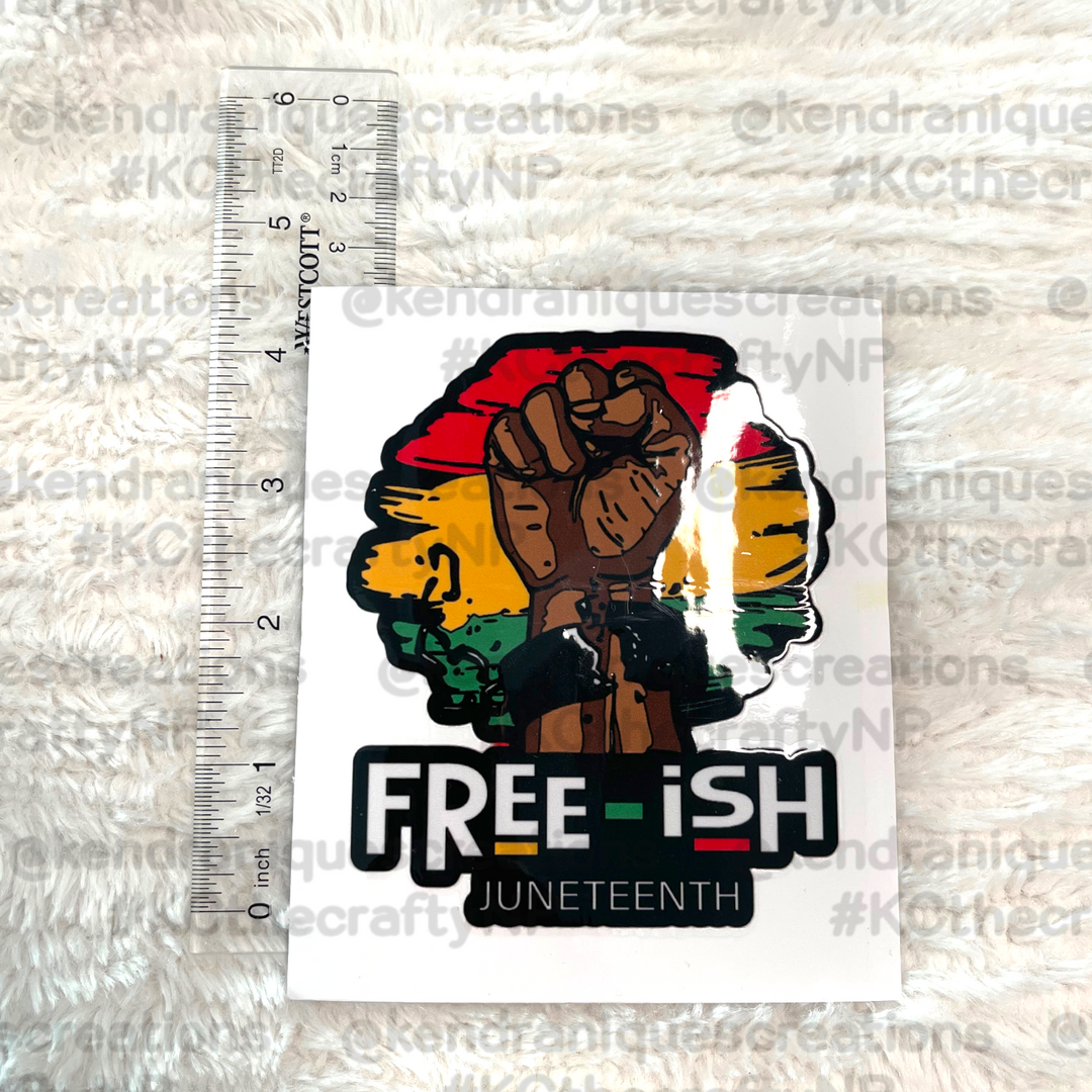 UVDTF Decal-Juneteenth