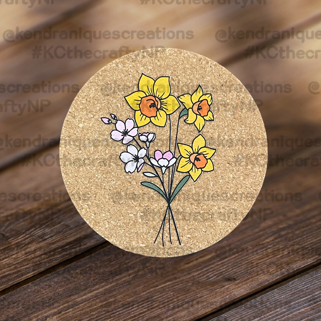 Floral Coasters