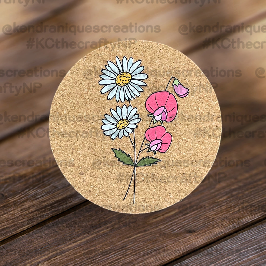 Floral Coasters