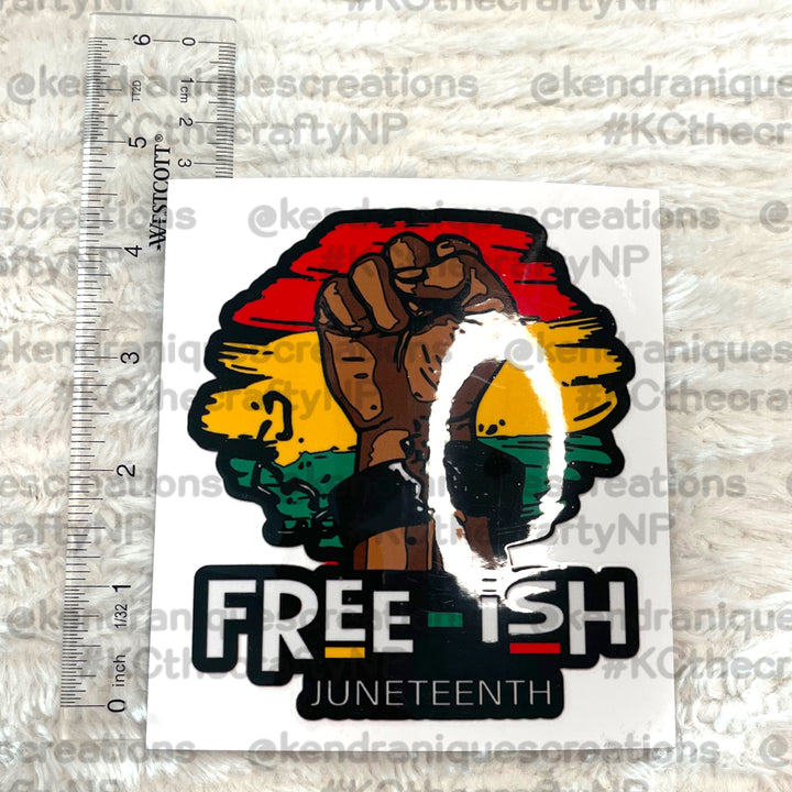 UVDTF Decal-Juneteenth